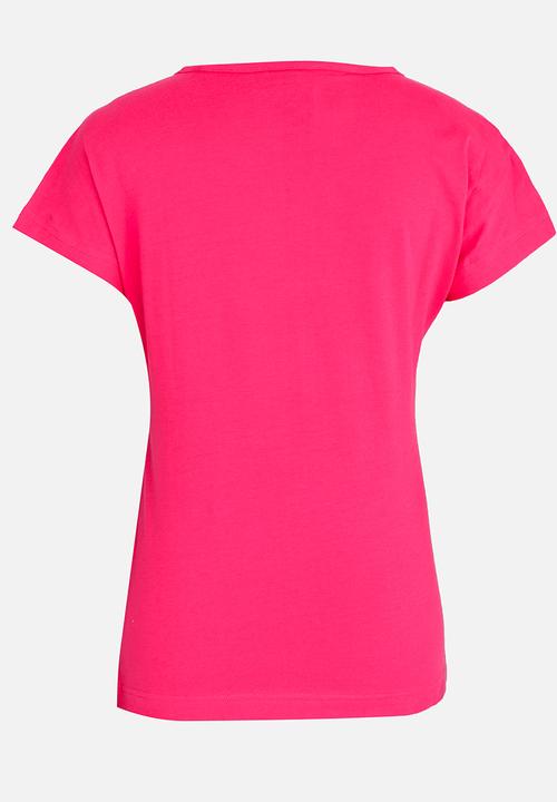 adidas Performance - Graphic Logo Tee Magenta