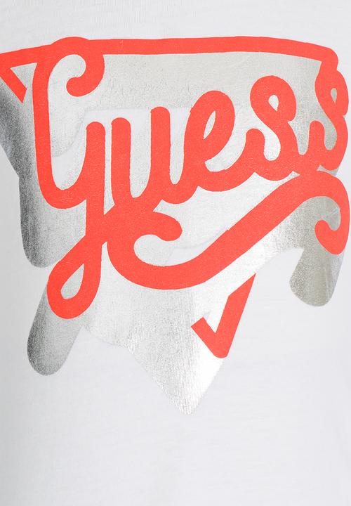 GUESS - Girls Shadow White Tee