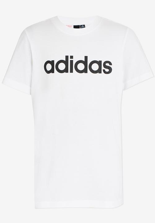 adidas Performance - Linear Tee White