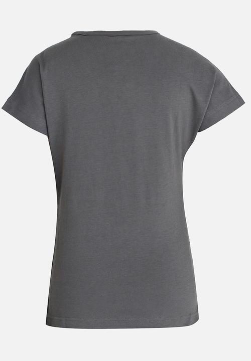 adidas Performance - Graphic Logo Tee Dark Grey