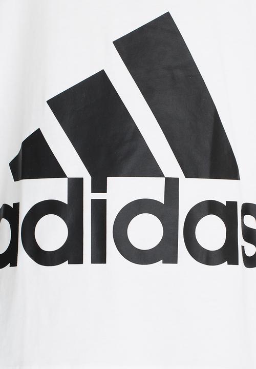 adidas Performance - Big Logo Tee White
