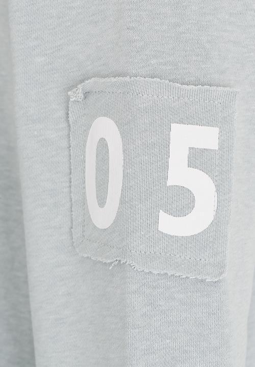 Name It - Printed hoodie - grey