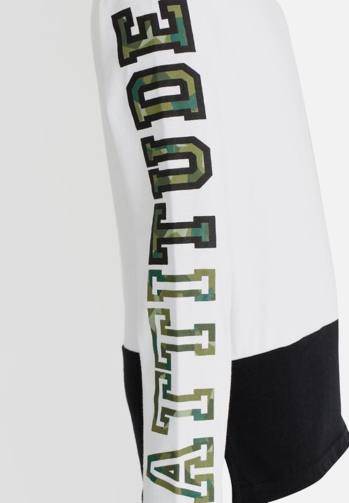 Rebel Republic - Double Layer Tee White