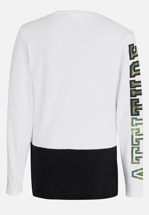 Rebel Republic - Double Layer Tee White