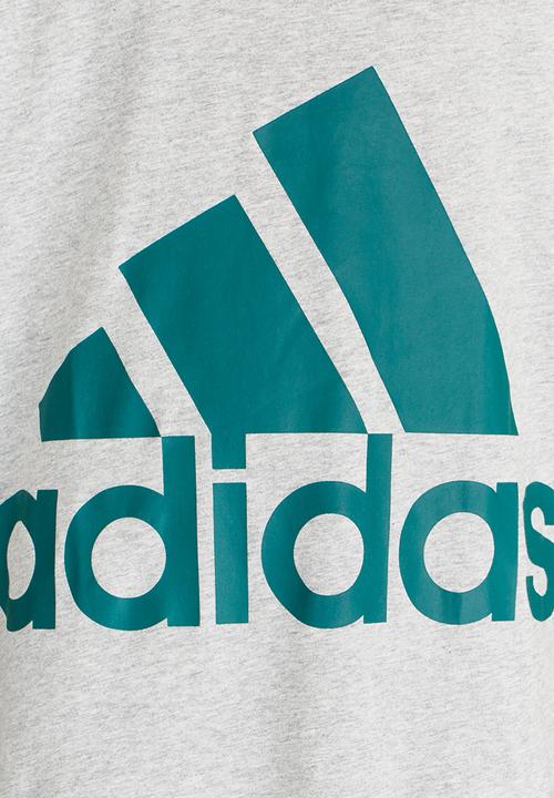 adidas Performance - Big Logo Tee Mid Grey