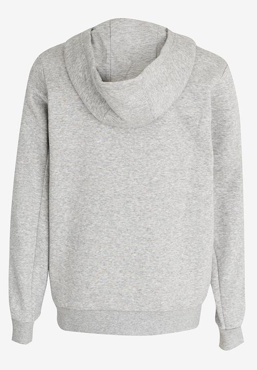 adidas Performance - 3S Full Zip Hoodie Mid Grey