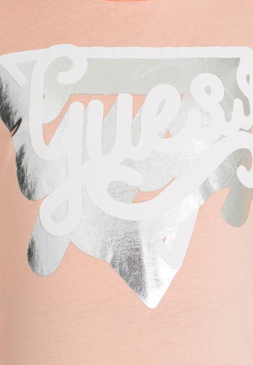 GUESS - Girls Shadow Peach Tee