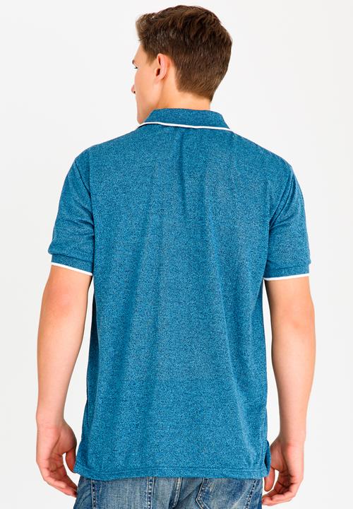 STYLE REPUBLIC - Golfer with Piping Detail Turquoise