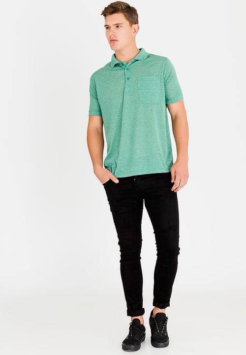 STYLE REPUBLIC - Pocket Detail Golfer Green
