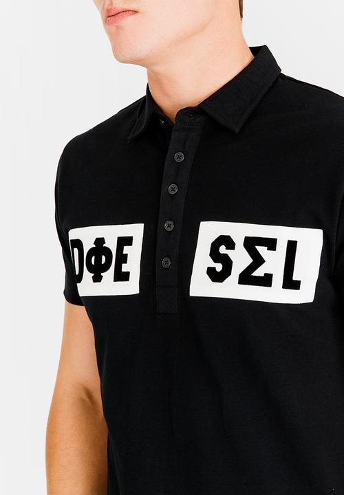 Diesel  - T-Diego-Polo - QC Golfer Black