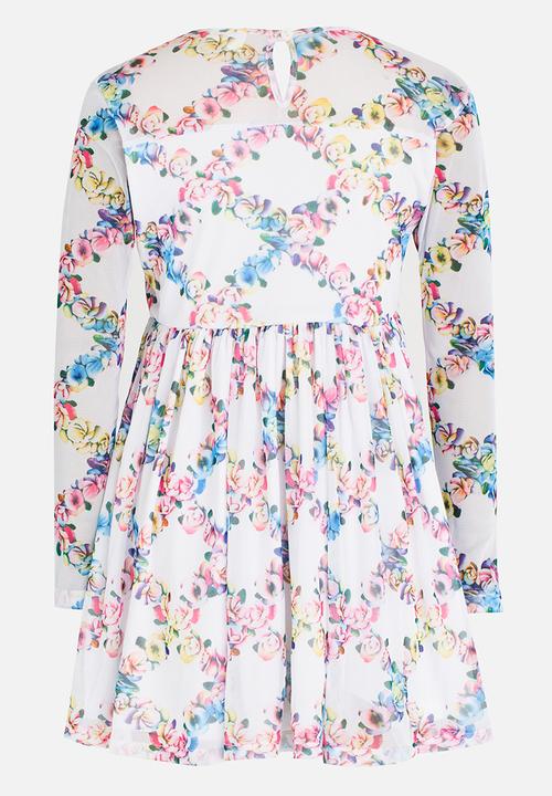 Rebel Republic - Chiffon Dress Multi-colour