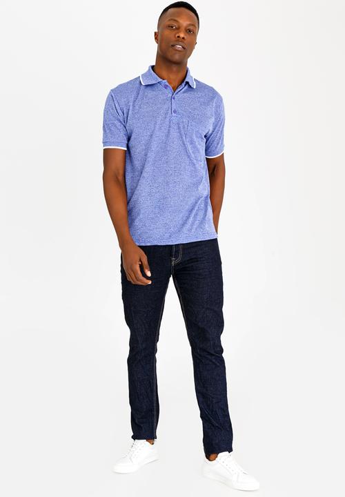 STYLE REPUBLIC - Golfer with Piping Dark Purple