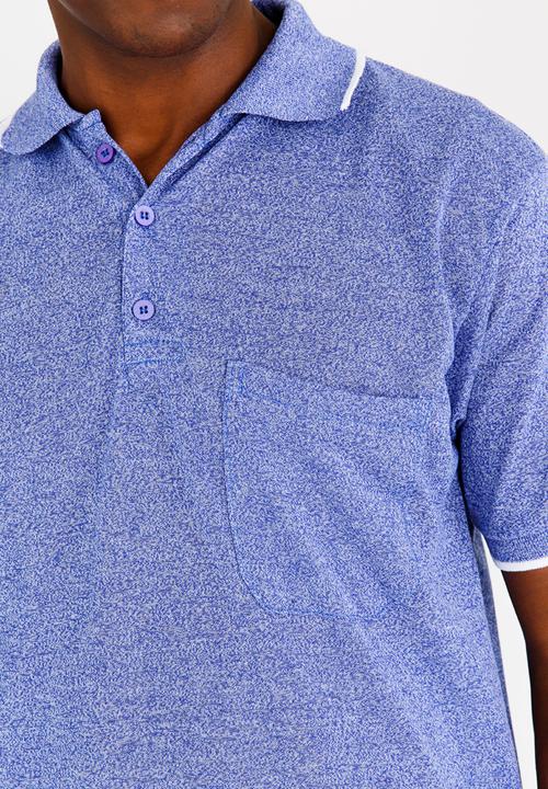 STYLE REPUBLIC - Golfer with Piping Dark Purple