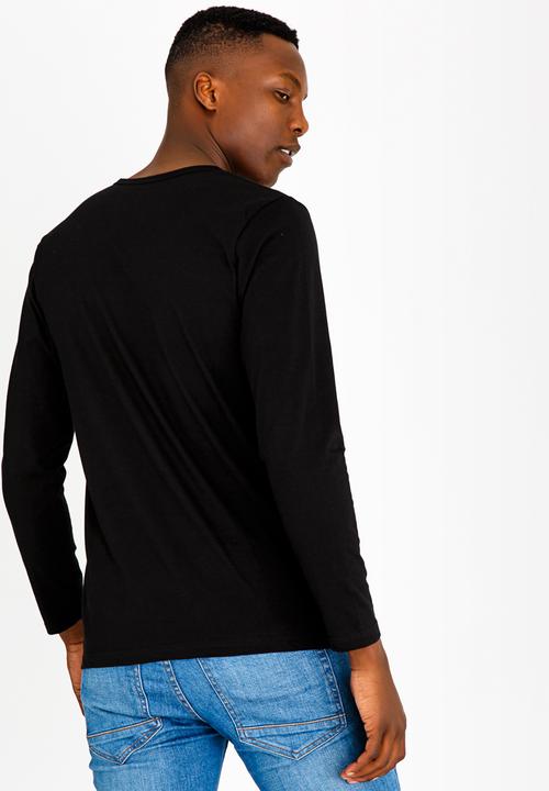 UrbanArt - Zander Crew Neck Top Khaki - green