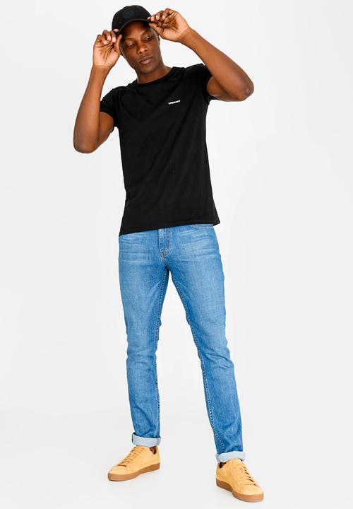 UrbanArt - Blaze Crew Neck T-shirt Black