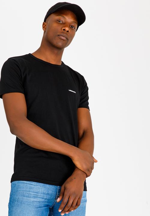 UrbanArt - Blaze Crew Neck T-shirt Black