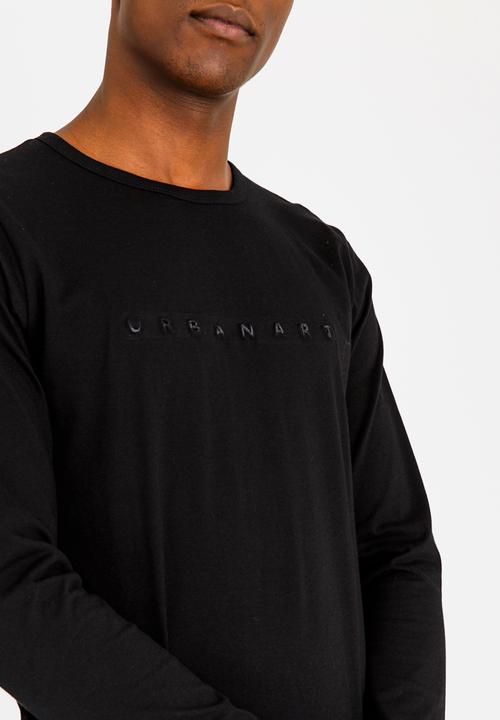 UrbanArt - Jax Cew Neck Top Black