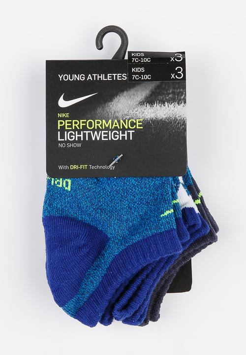 Nike - Twisted low ankle socks dark - blue