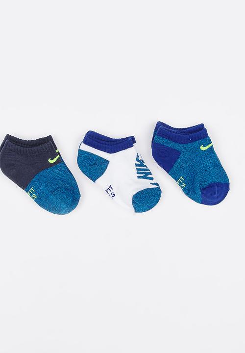 Nike - Twisted low ankle socks dark - blue