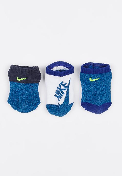 Nike - Twisted low ankle socks dark - blue