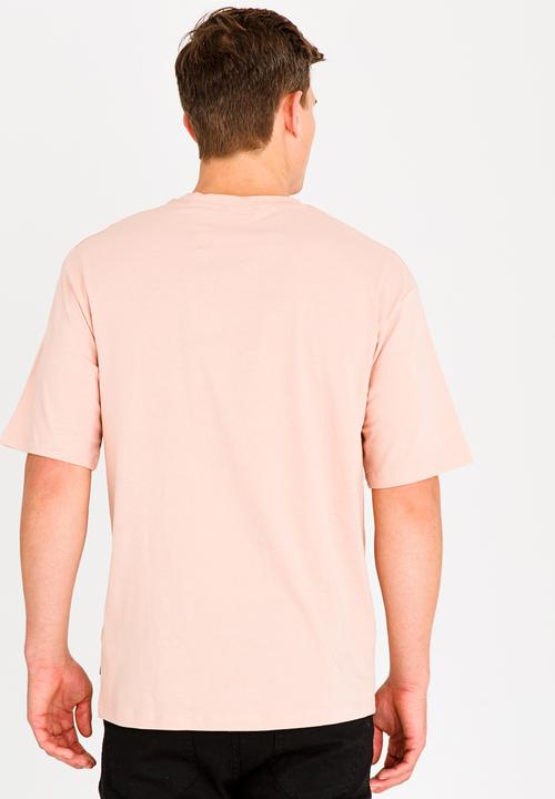Only & Sons - Boxy Crew Neck Tee Pale Pink