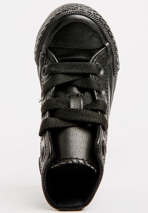 SOVIET - Viper Hi Cut Sneaker PU Mono Black