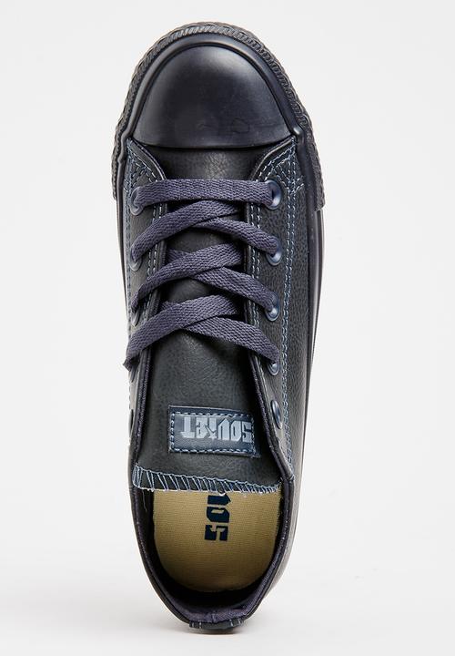SOVIET - Viper Low Cut Sneaker PU Mono Navy