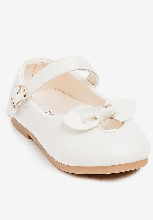 Pop Candy - Pump With Bow Detail Cream