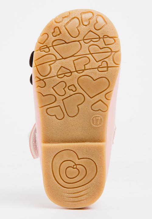 Pop Candy - Flower Printed Pump Mid Pink
