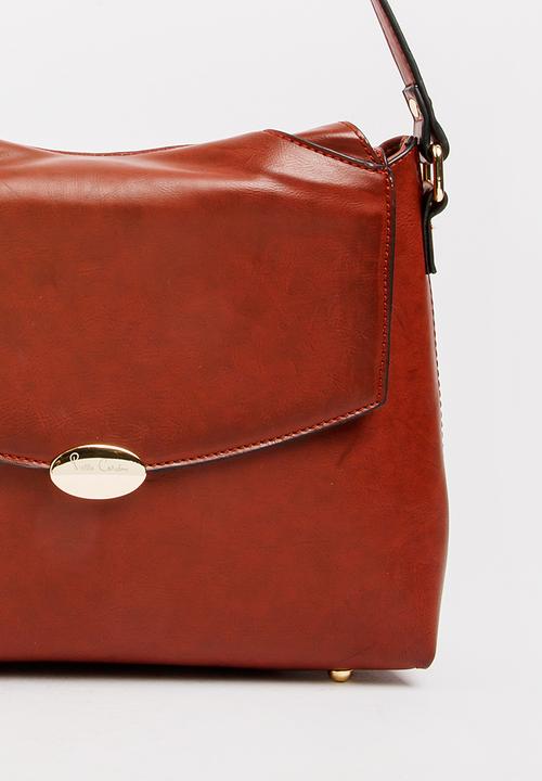 Pierre Cardin - Lena Hobo Bag Maroon