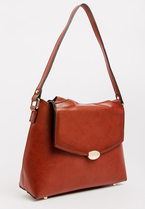 Pierre Cardin - Lena Hobo Bag Maroon