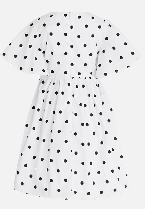 Pop Candy - Printed Sleeveless Dress White