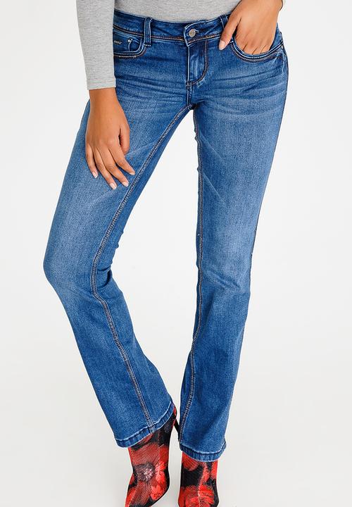 SISSY BOY - Jon Jon Ella Bootleg Jeans Mid Blue