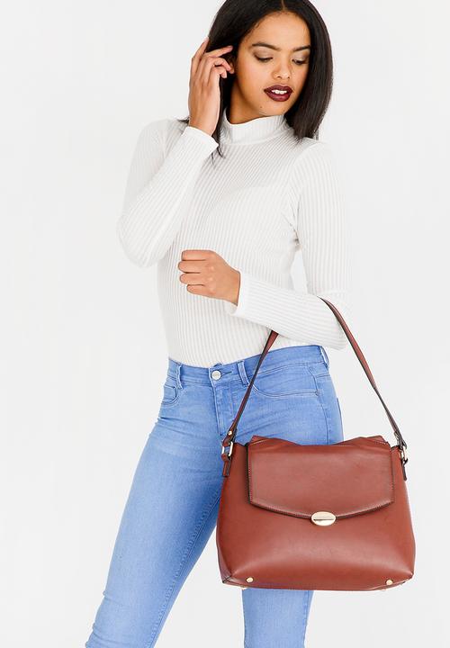 Pierre Cardin - Lena Hobo Bag Maroon