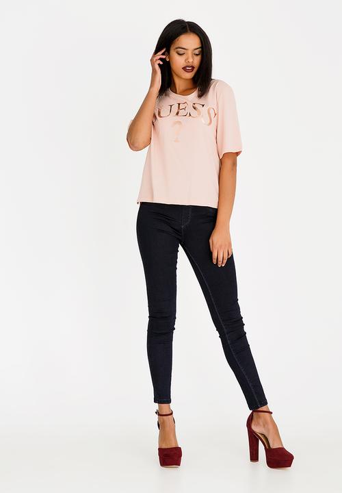 GUESS - Guess Short Sleeve Tee Peach