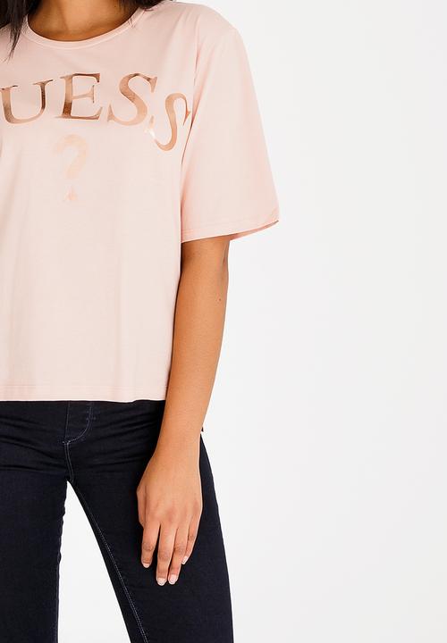 GUESS - Guess Short Sleeve Tee Peach