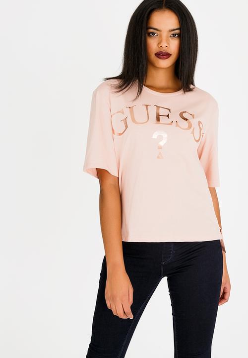 GUESS - Guess Short Sleeve Tee Peach