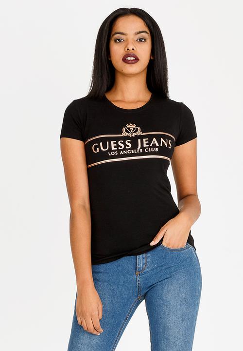 GUESS - Guess Royal Tee Black
