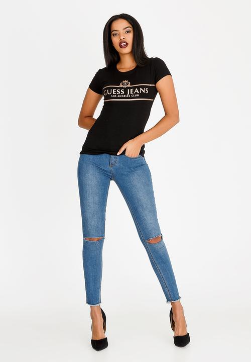 GUESS - Guess Royal Tee Black