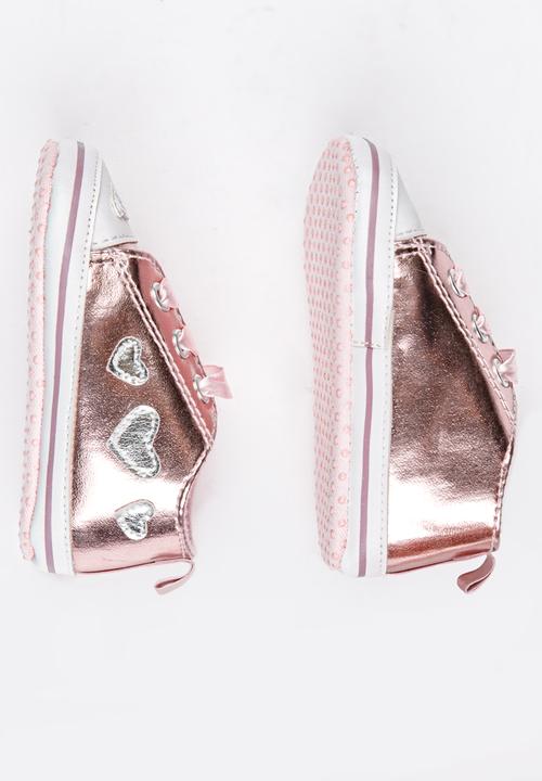 Pop Candy - Lace Up Sneaker Mid Pink