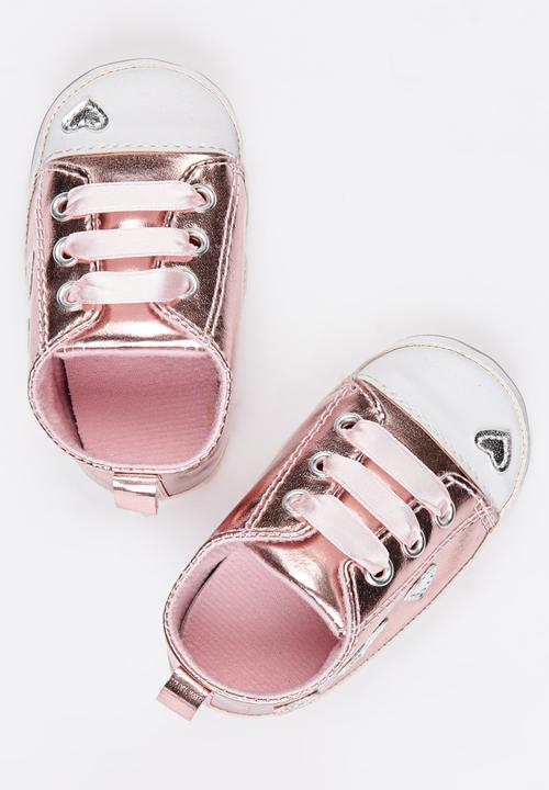 Pop Candy - Lace Up Sneaker Mid Pink