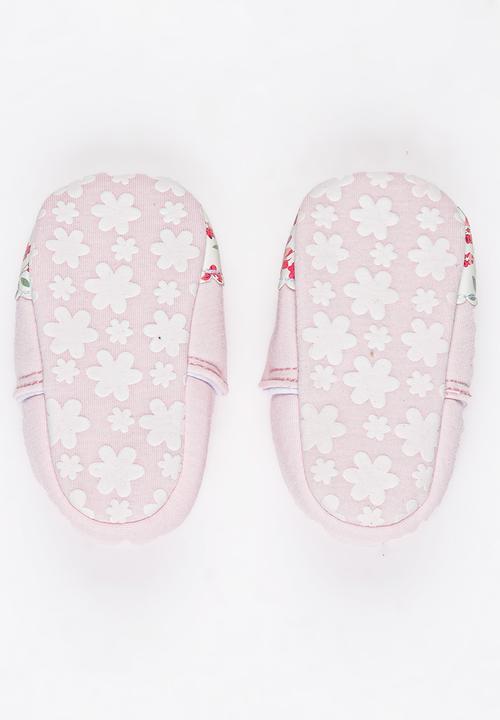 Pop Candy - Floral Printed Pump Mid Pink
