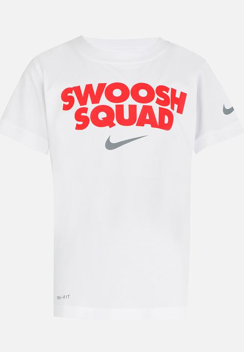 Nike - Nike Swoosh Squad Drifit Tee White