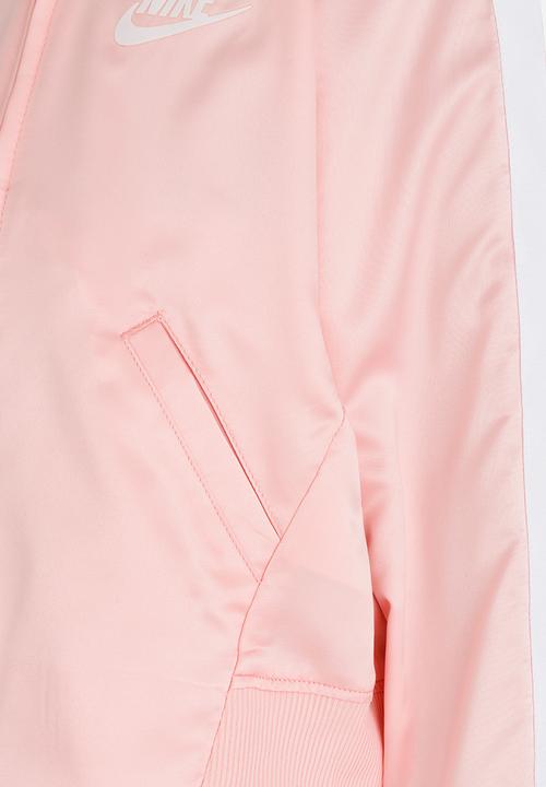 Nike - Nike Satin Jacket Coral
