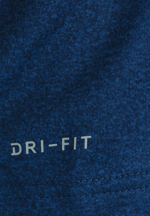Nike - Nike Faux Heather Tee Navy