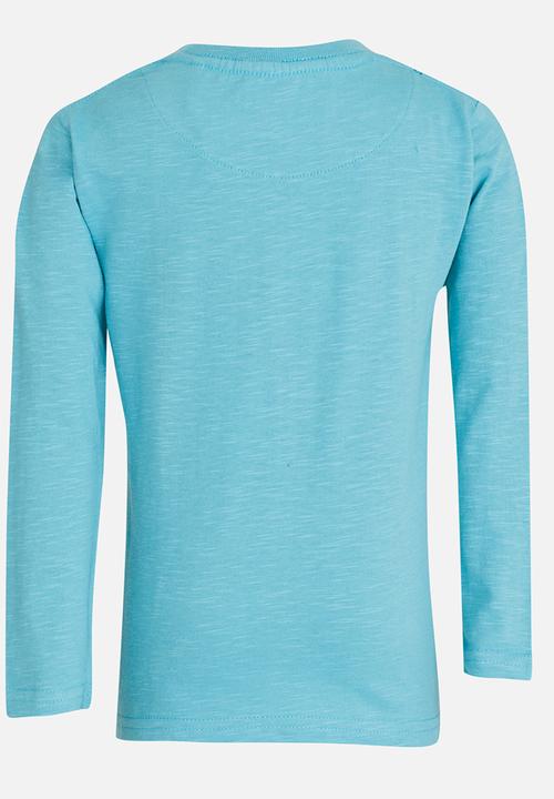 Lizzard - Vidar Printed Tee Turquoise