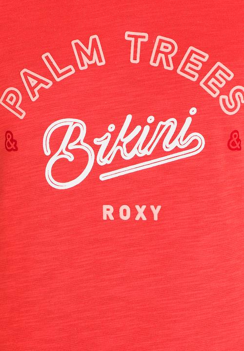 Roxy - Uphill Ride Printed Tee Coral
