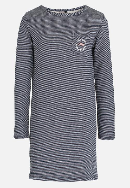 Roxy - Spin With Me Tee Dress Navy