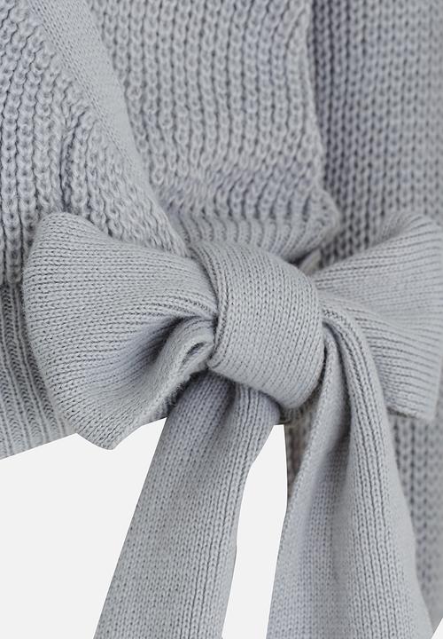 Rebel Republic - Ballet Wrap Cardigan Grey