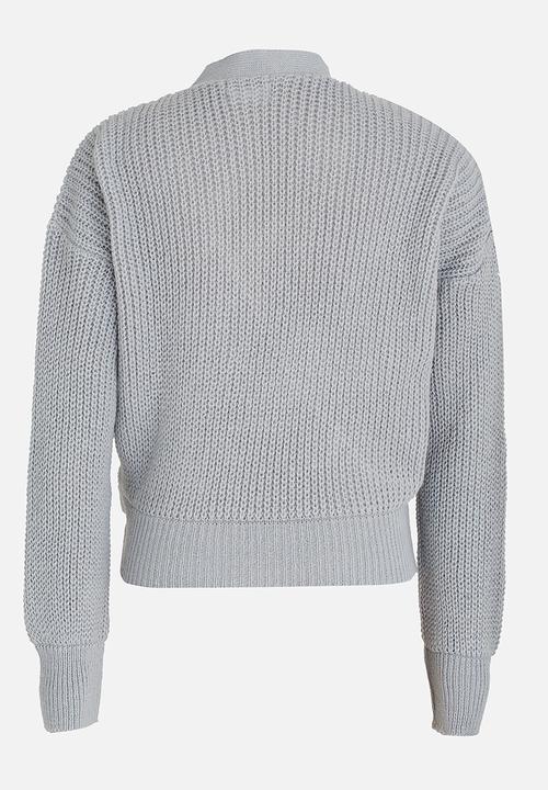 Rebel Republic - Ballet Wrap Cardigan Grey
